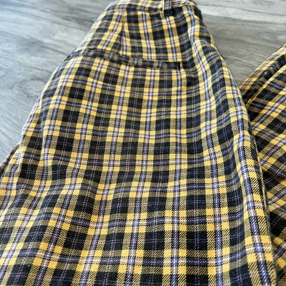Free People Plaid Pants - Picture 2 of 7